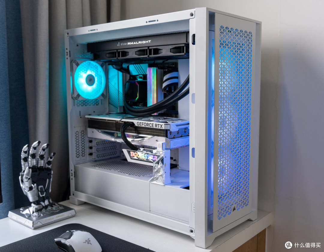 颜值即正义,海盗船5000D RGB AIRFLOW装机晒单