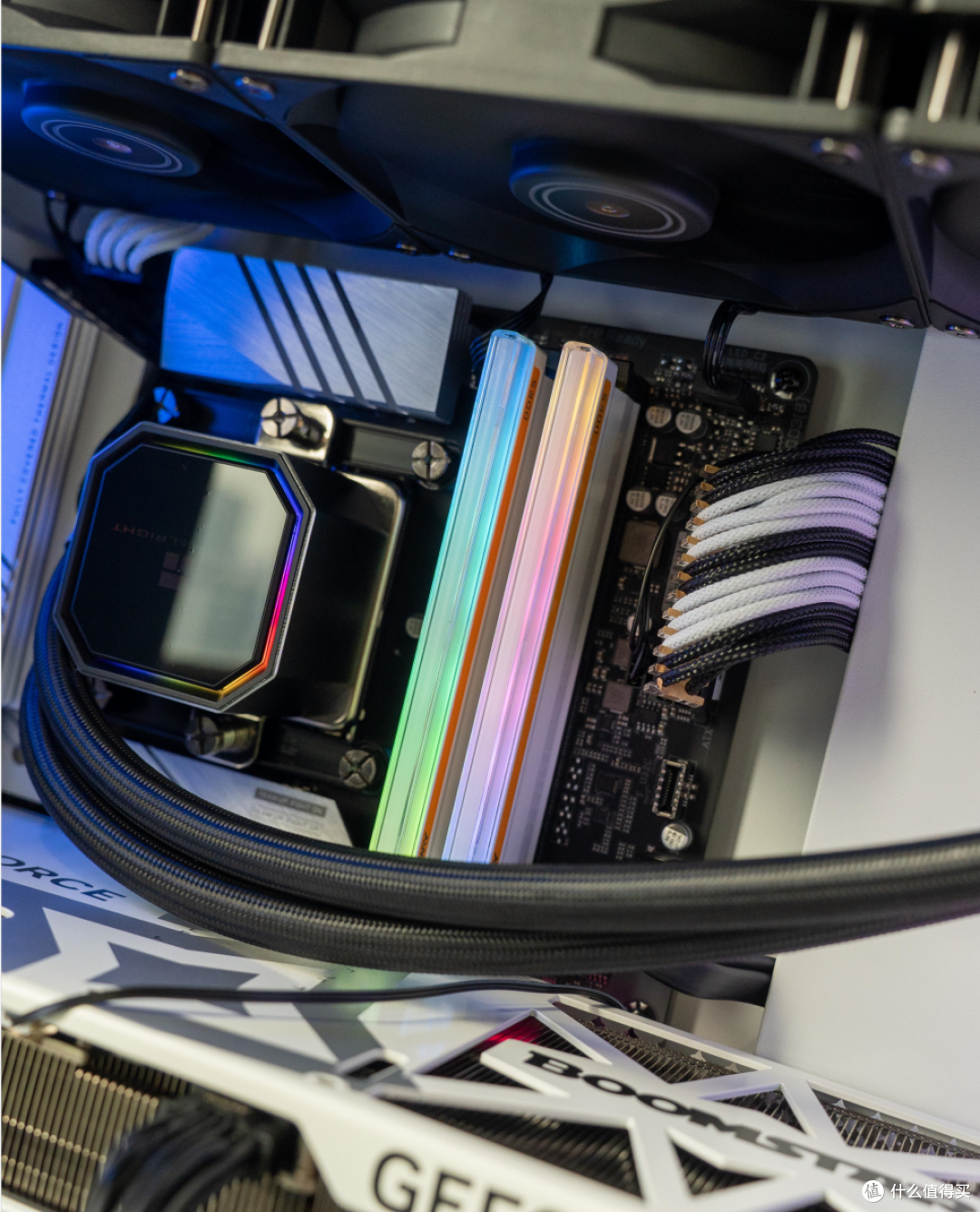 颜值即正义,海盗船5000D RGB AIRFLOW装机晒单