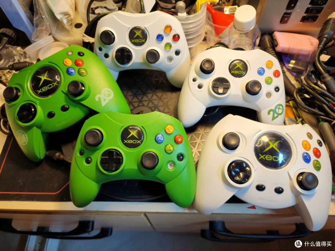 XBOX初代手柄开会啦!