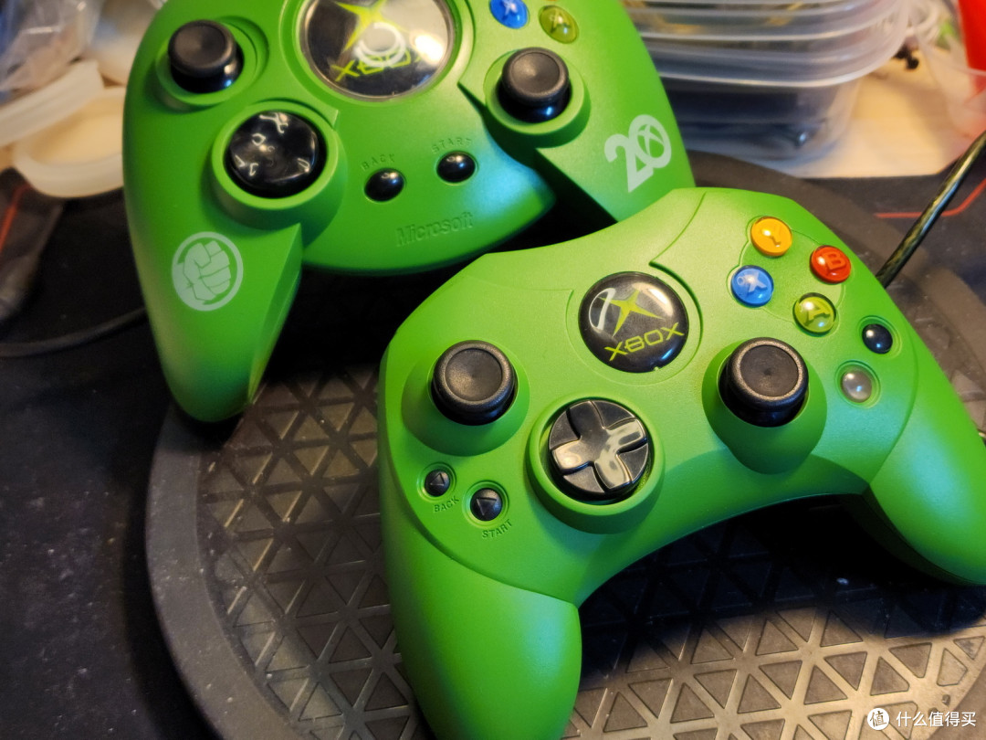 XBOX初代手柄开会啦!