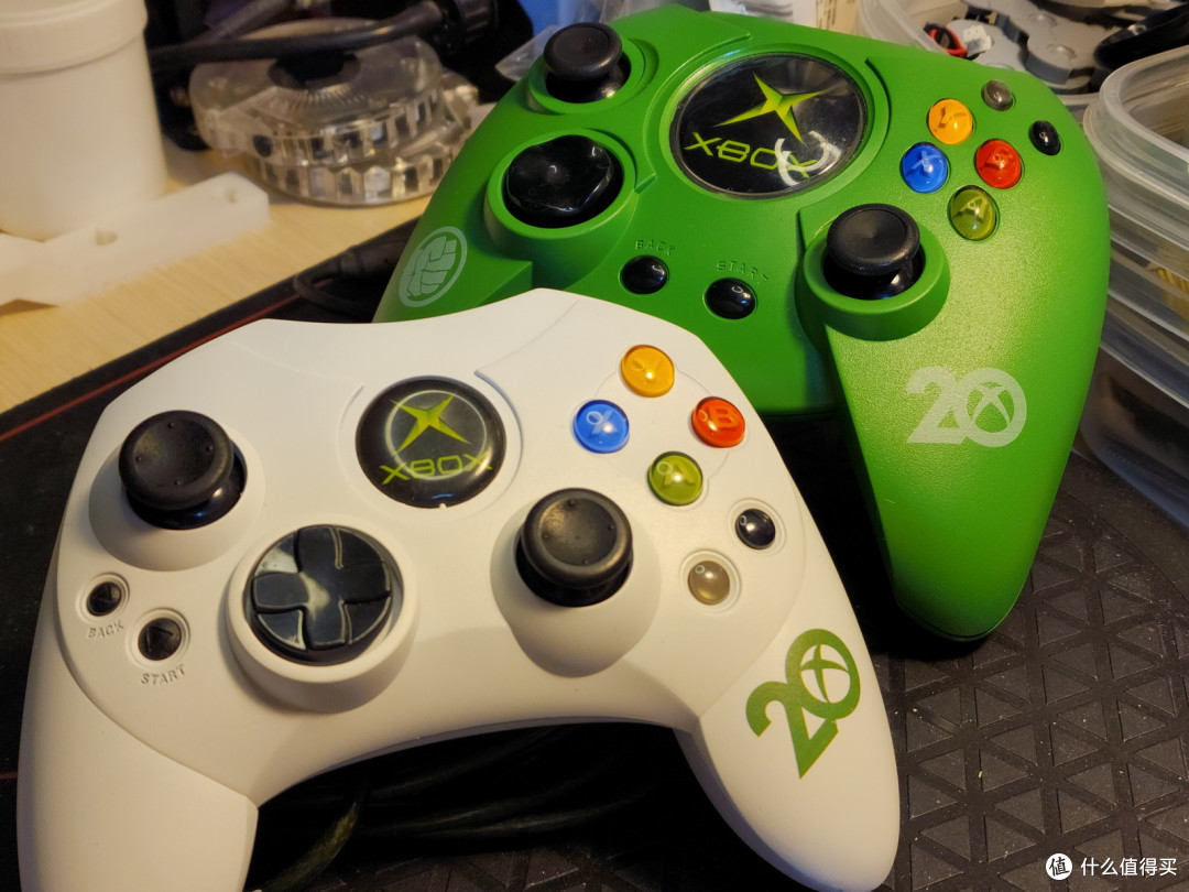 XBOX初代手柄开会啦!