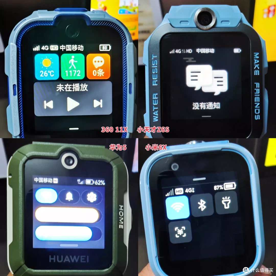 四款中端儿童手表大横评,只说重点全是干货,一起看看谁才是开学最佳推荐!