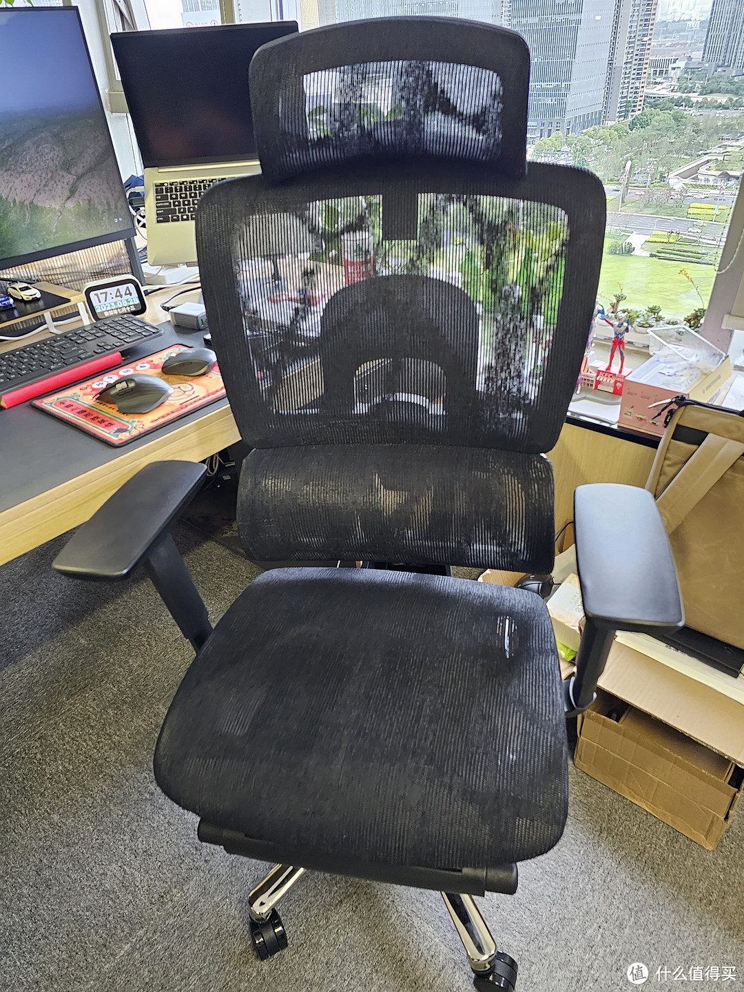 菲迪F181人体工学椅真实开箱分享