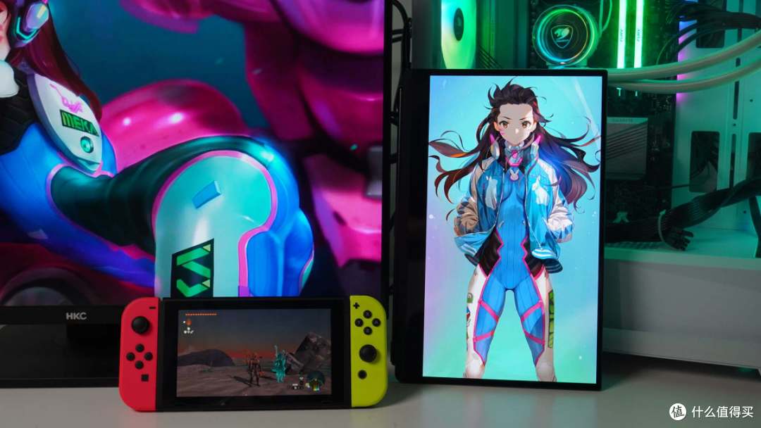 升级Switch成大屏OLED版 - EHOMEWEI O3m便携屏