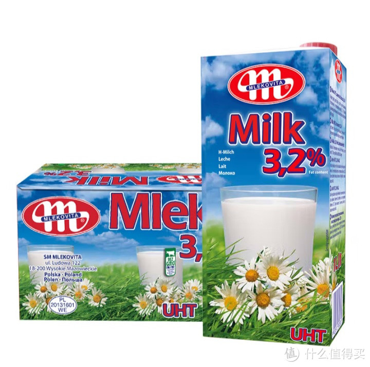 分享妙可Mlekovita 波兰进口 全脂牛奶纯牛奶 1L*12盒 整箱装 优质蛋白妙可Mlekovita 波兰进口 全脂牛奶