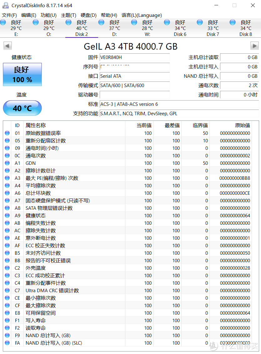 最便宜的4T固态金邦A3开箱——消费降级中SSD的明智之选