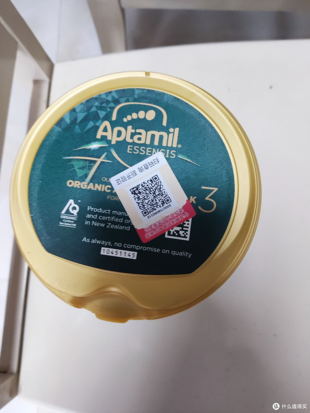 主打一个有机,爱他美奇迹绿