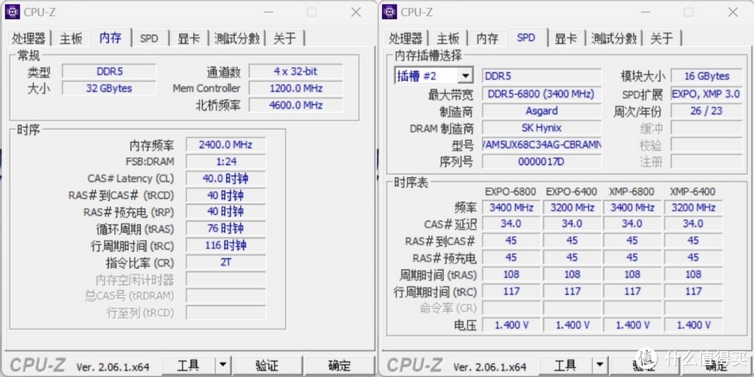 兼具颜值与性能，可超频至CL36 8100的阿斯加特博拉琪DDR5 6800内存