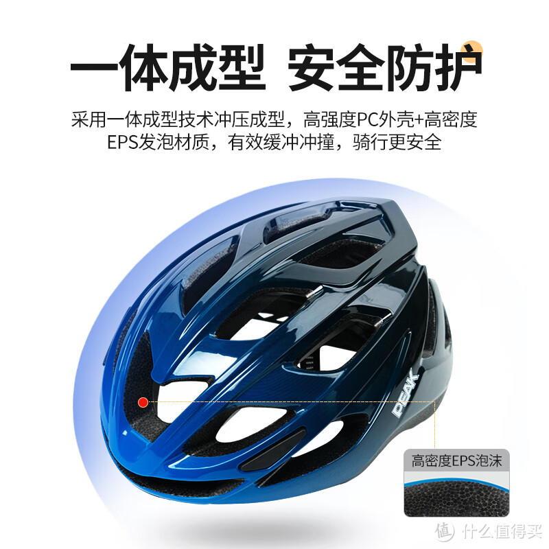 既时尚又安全的骑行头盔——PEAK/匹克专业骑行头盔