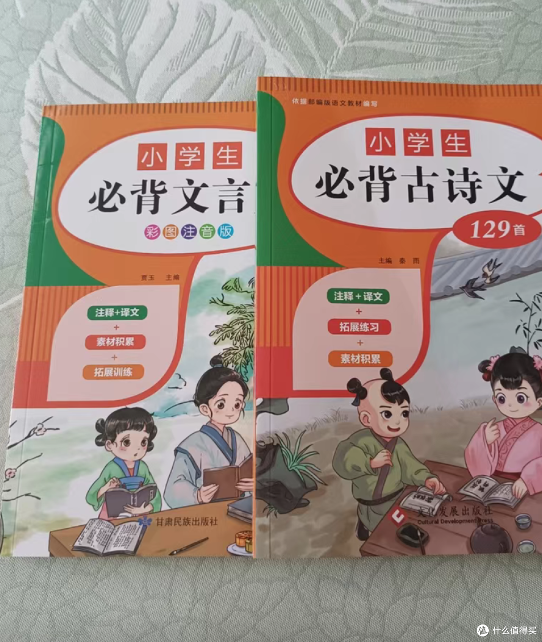 孩子开学了给他买了小学必备的古诗文言文