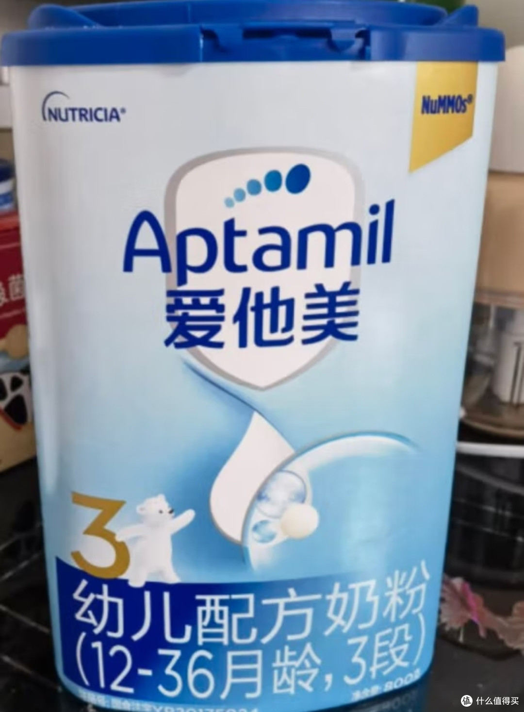 爱他美(Aptamil) 幼儿配方奶粉(12–36月龄,3段)800g