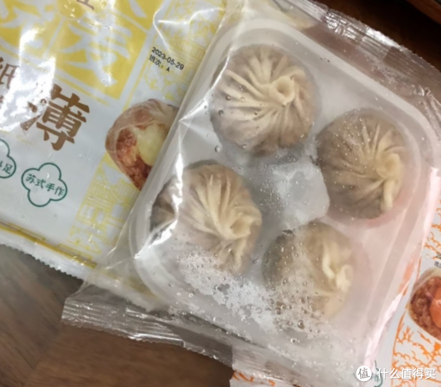 侬里香苏州猪肉三丁纸皮烧麦300g袋/6只