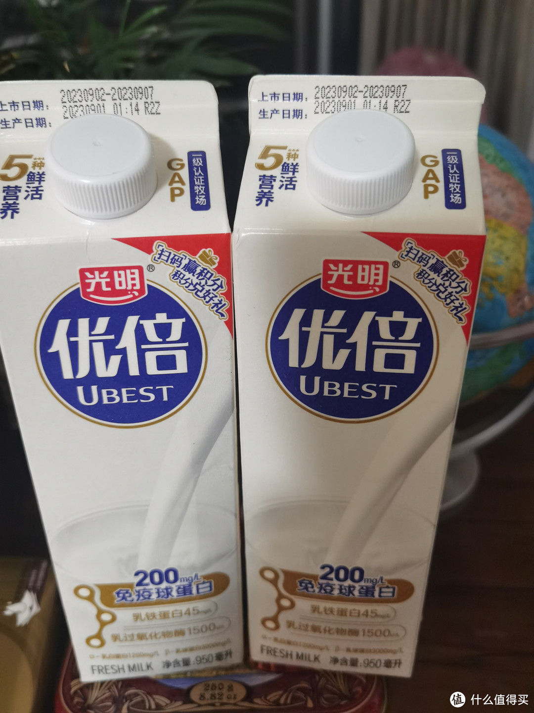 宝藏乳品--光明优倍鲜牛奶