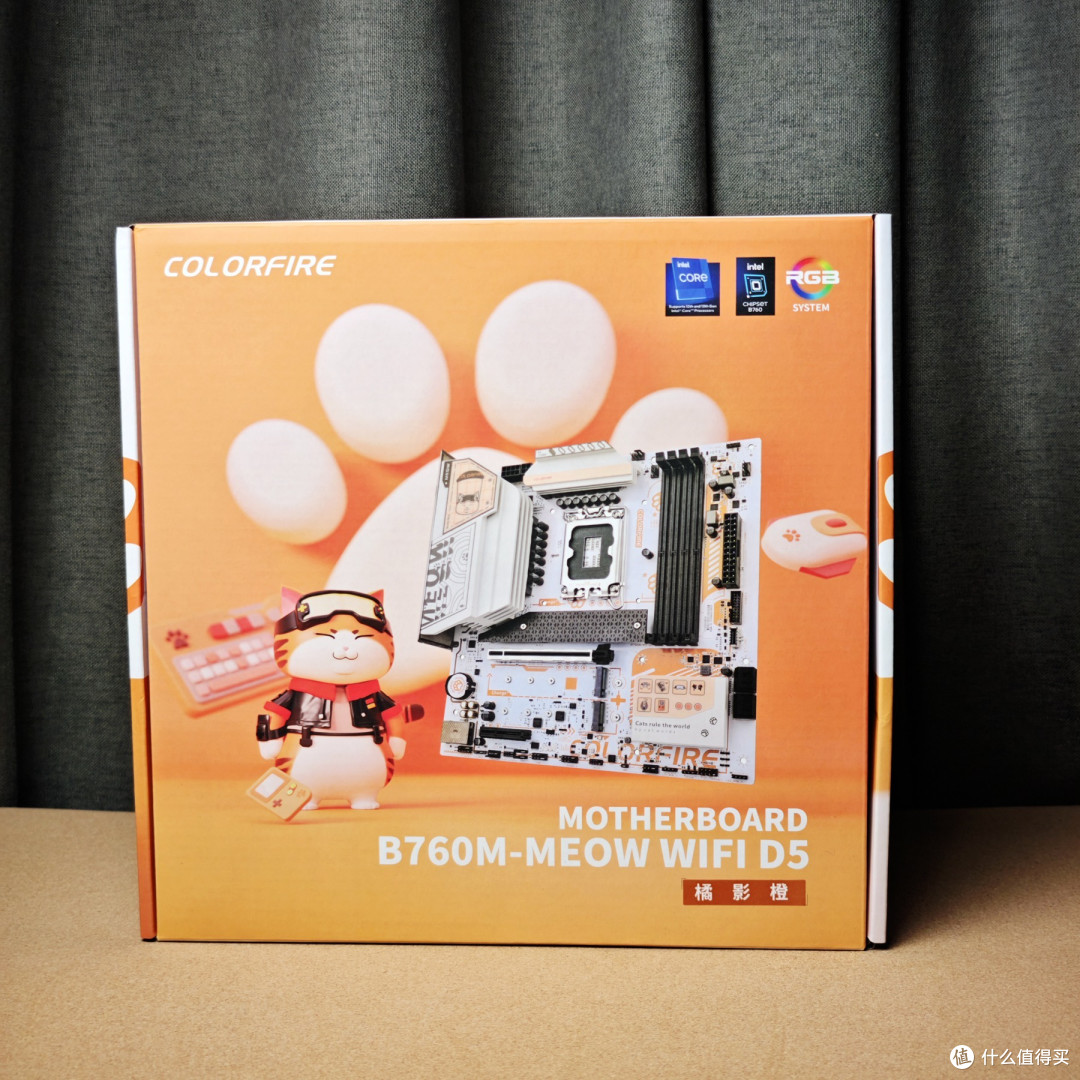 电脑主板也可以很萌?还真是!七彩虹“猫板”Colorfire B760M-MEOW 主板开箱