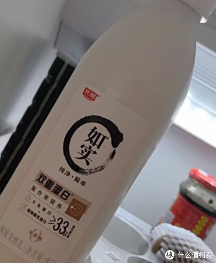 光明 如实 双重蛋白 950g*1 风味发酵乳酸奶