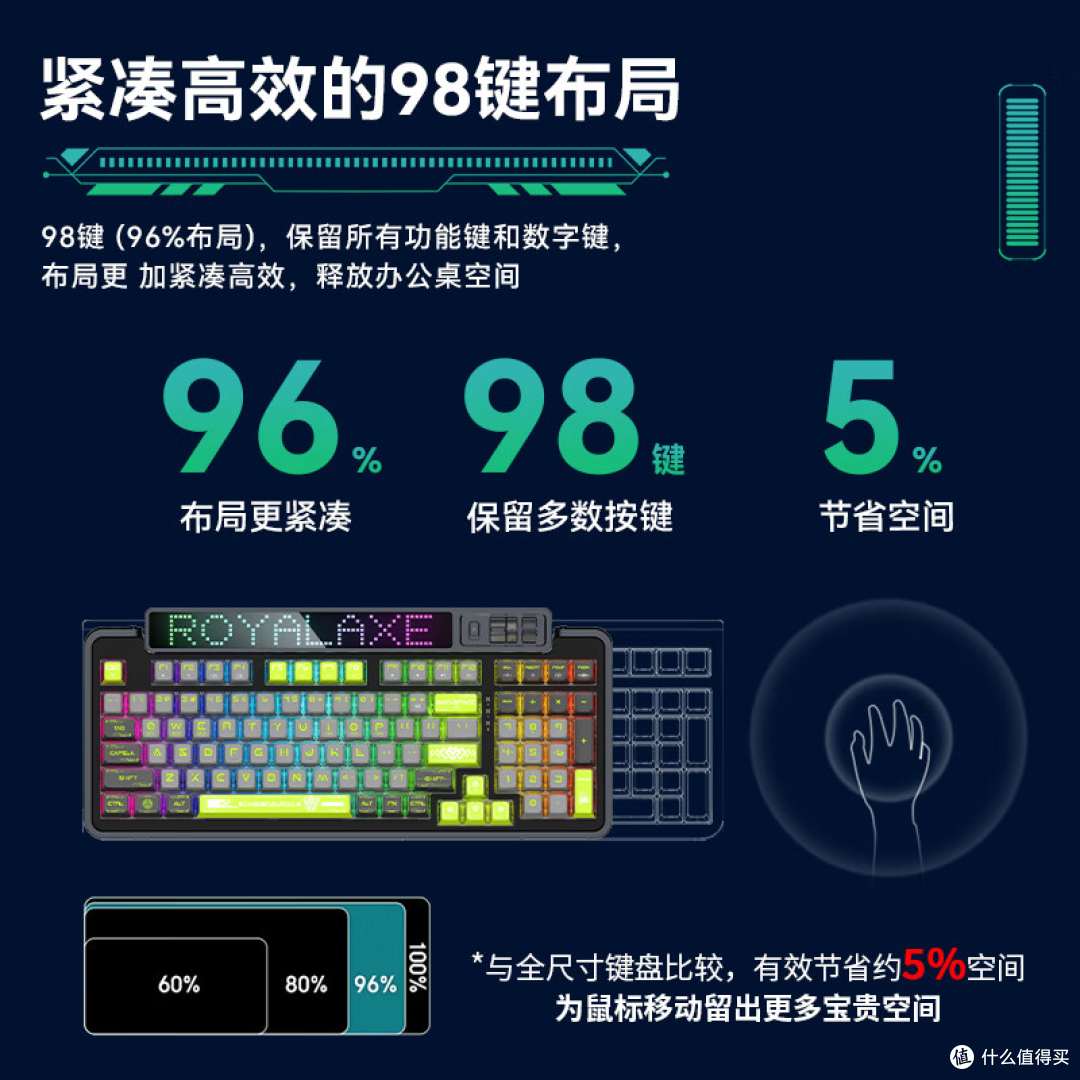 御斧新品即将上市！XL98系列机械键盘，浓浓科技感！