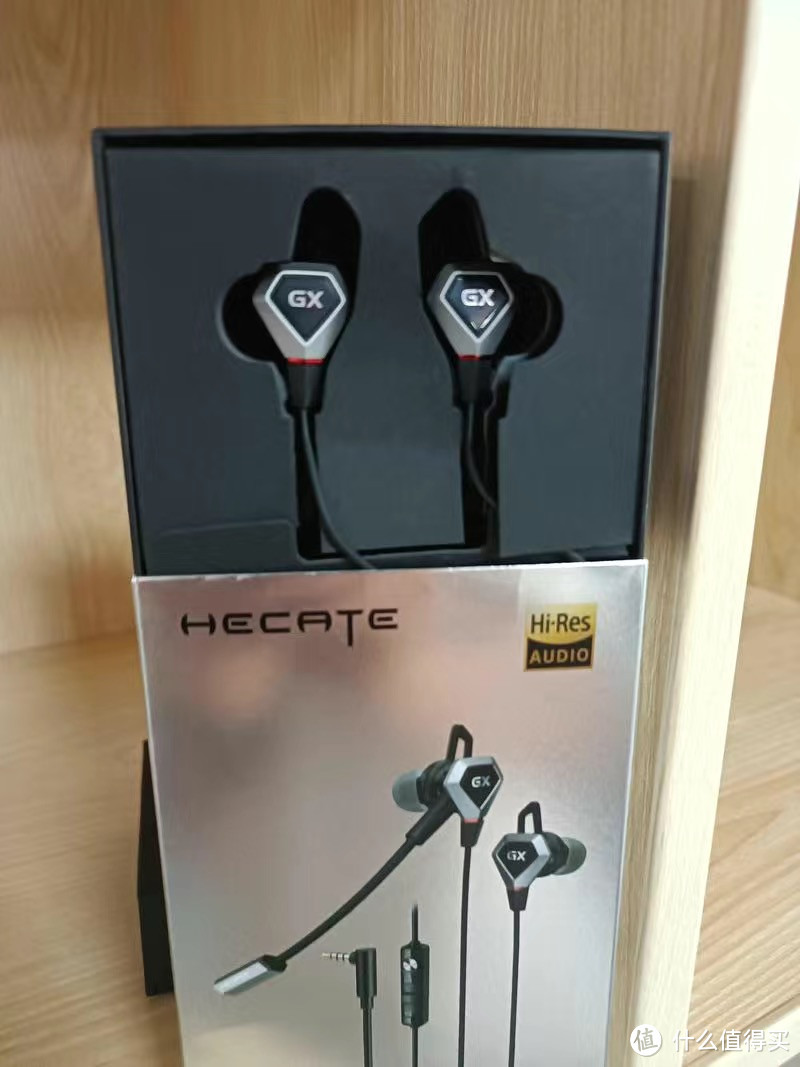 ￼￼漫步者（EDIFIER）HECATE GX04声卡版入耳式游戏耳机带麦电竞吃鸡电脑办公会议手机直播￼￼￼￼漫步者