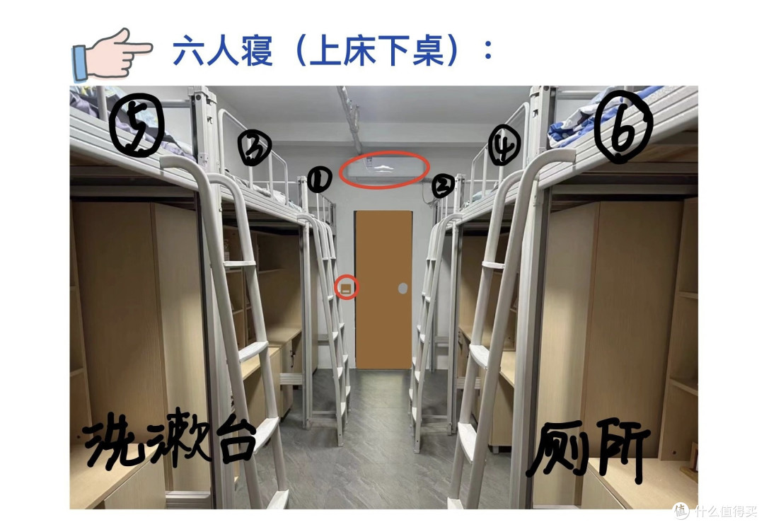 大一抢到了好床位,被室友羡慕了四年🤣