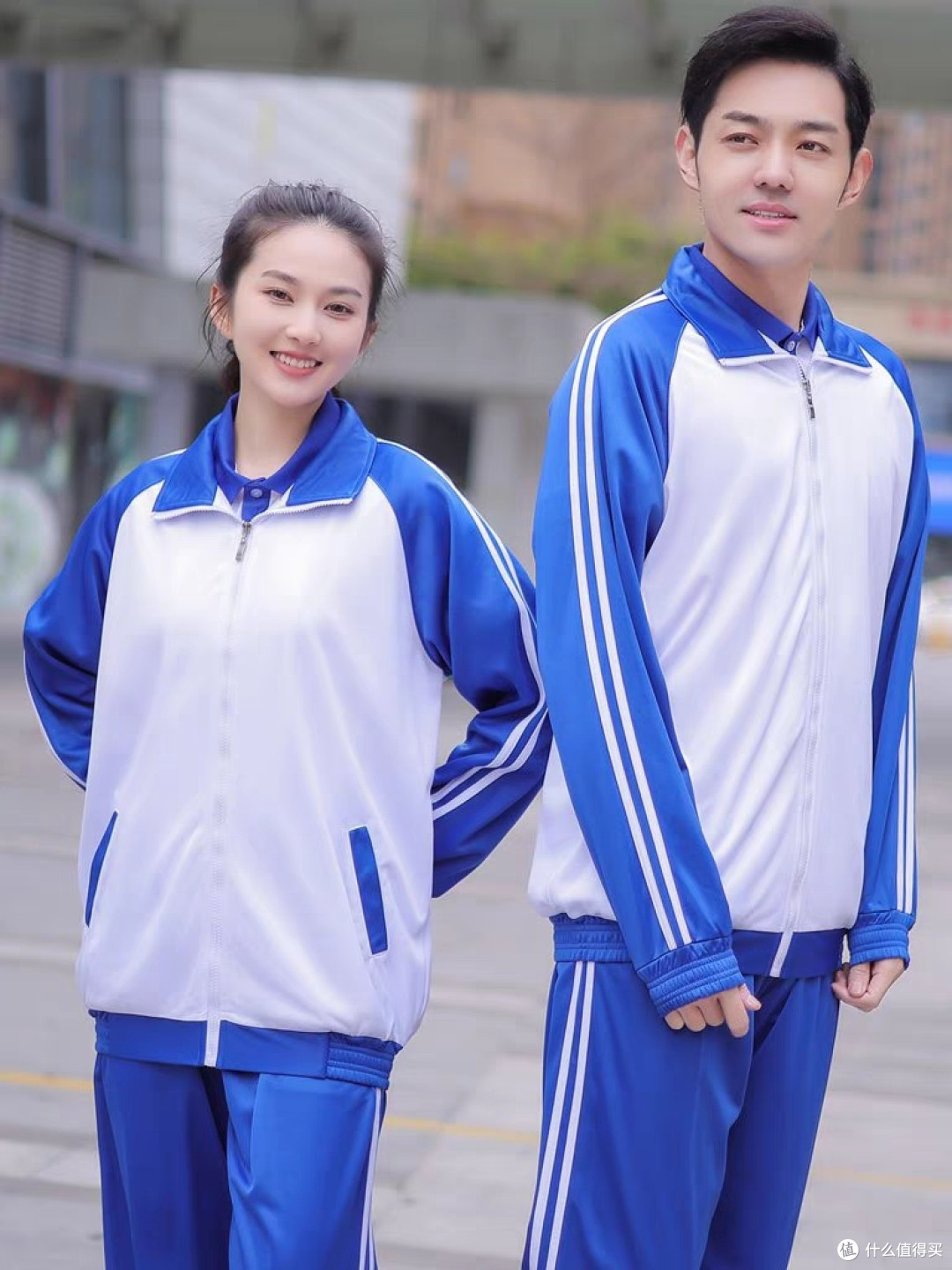 时尚青春,匆匆那年蓝白校服让你成为校园网红!_女装_什么值得买