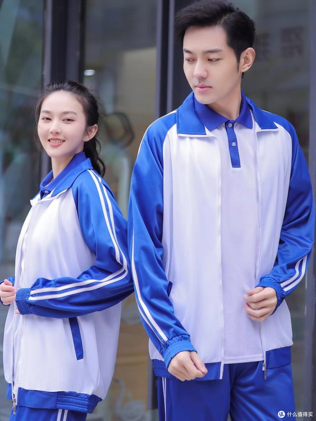 时尚青春,匆匆那年蓝白校服让你成为校园网红!_女装_什么值得买