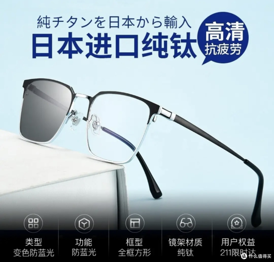 焕新镜:创果 变色防蓝光辐射眼镜🐟🐟拥抱科技力量的时尚选择