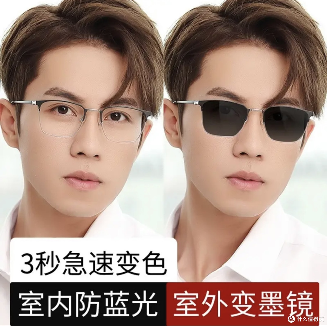 焕新镜:创果 变色防蓝光辐射眼镜🐟🐟拥抱科技力量的时尚选择