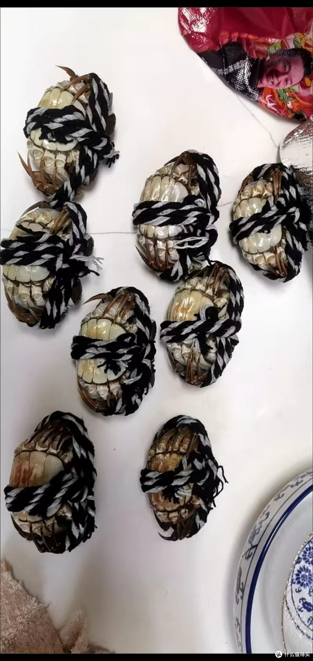 自己感受螃蟹的美味。