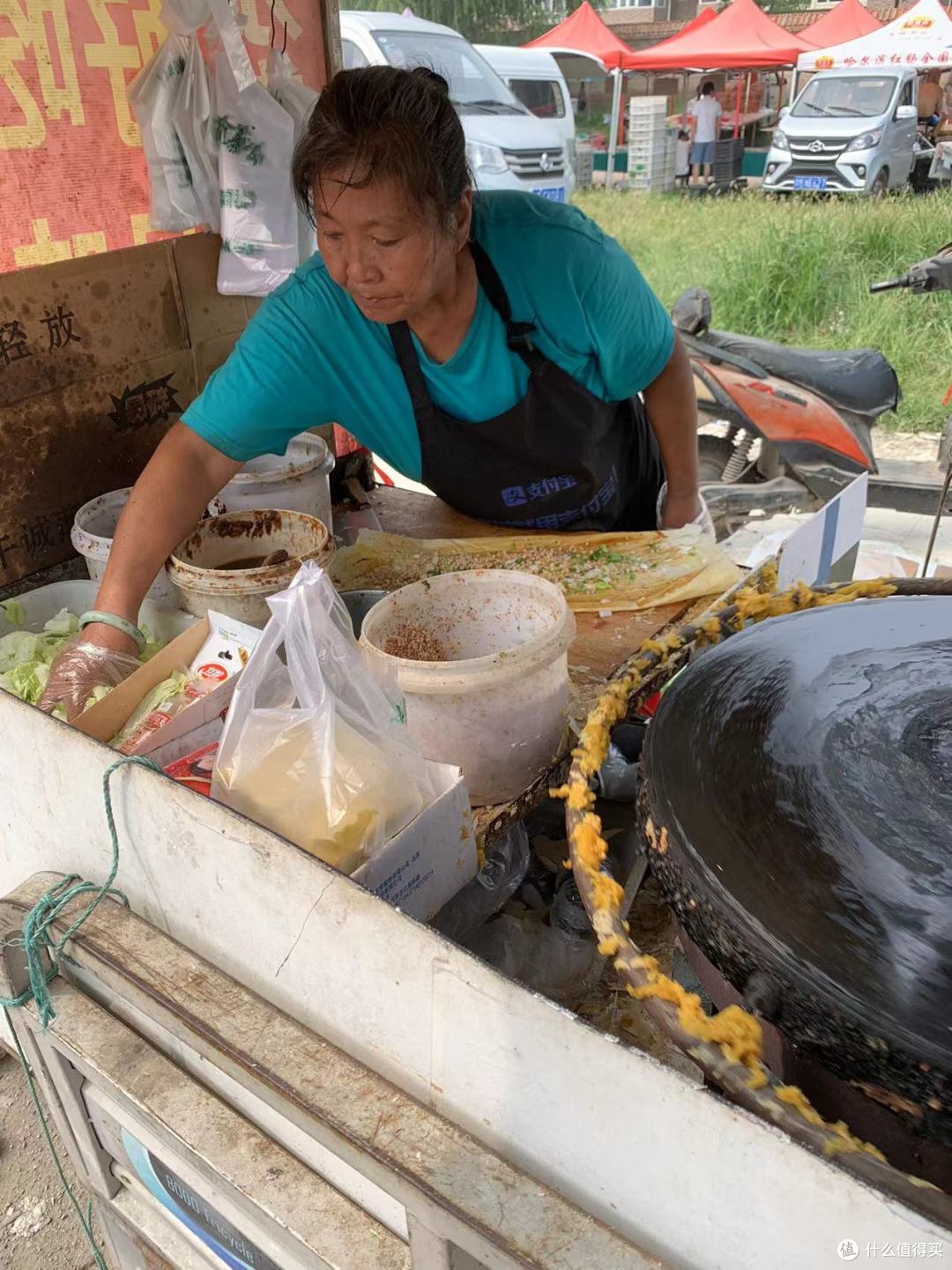 运动完吃个油泼面,煎饼果子