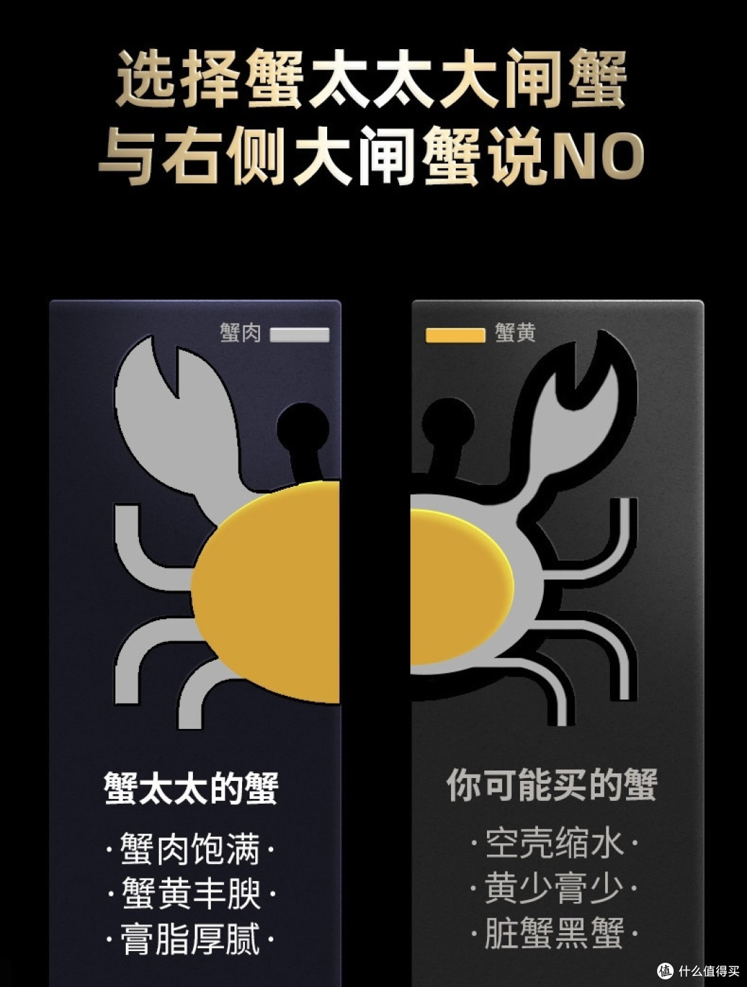 金秋美味大闸蟹-就选我最爱的-螃蟹太太,黄多油满,鲜香四溢。