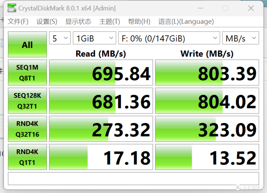 三2.5G网卡下iSCSI多通道测速
