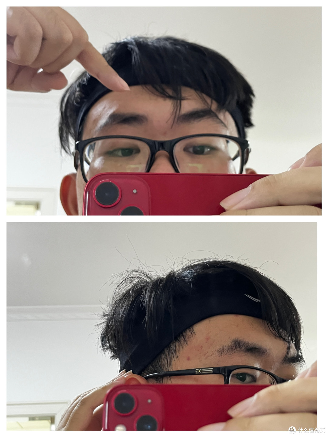 带导汗带后