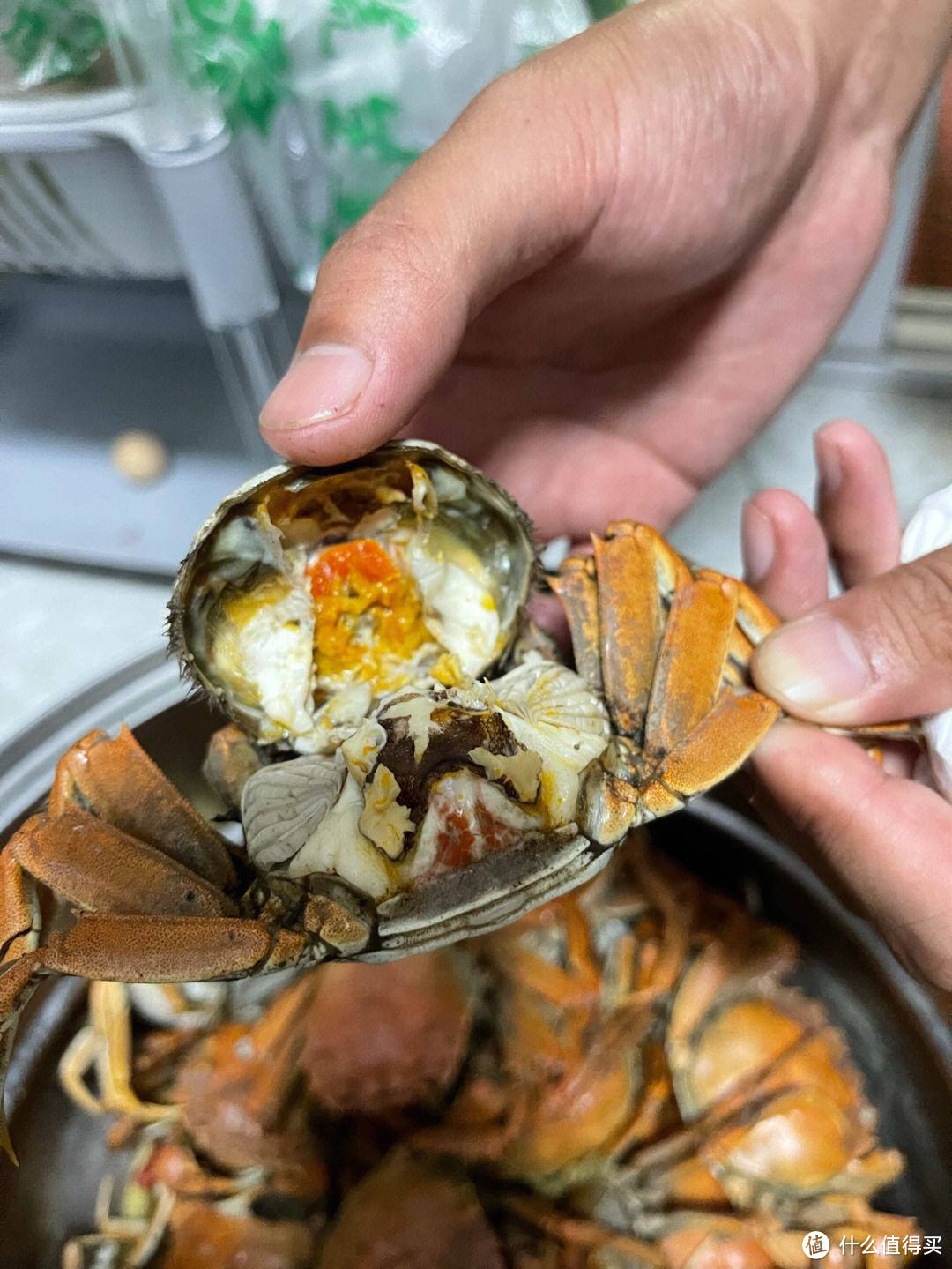 盘锦稻田蟹:金秋时节,蟹肥膏黄