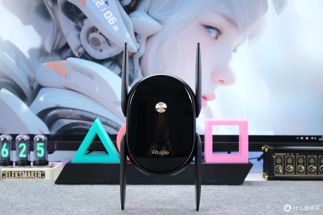 大户型、复式房再也不用担心Wifi信号不好了——锐捷蜂鸟旗舰版子母路由器穿墙无忧