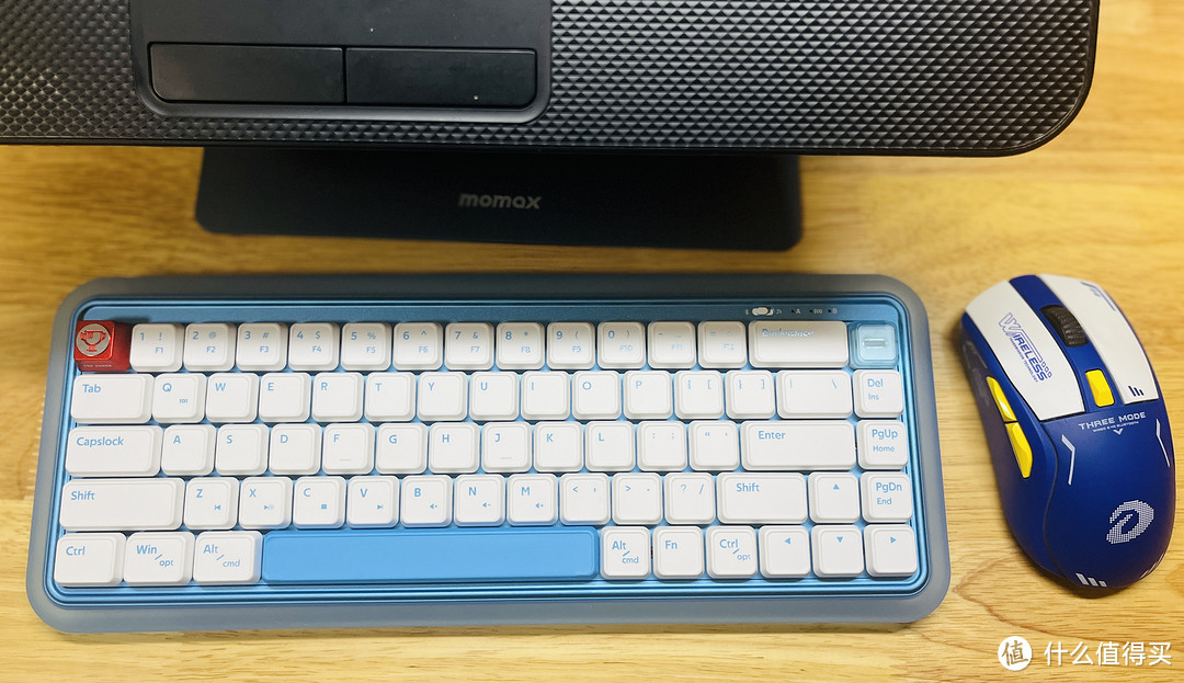 这才是青春该有的配色，杜伽S230气垫泡泡机械键盘开箱+使用分享！