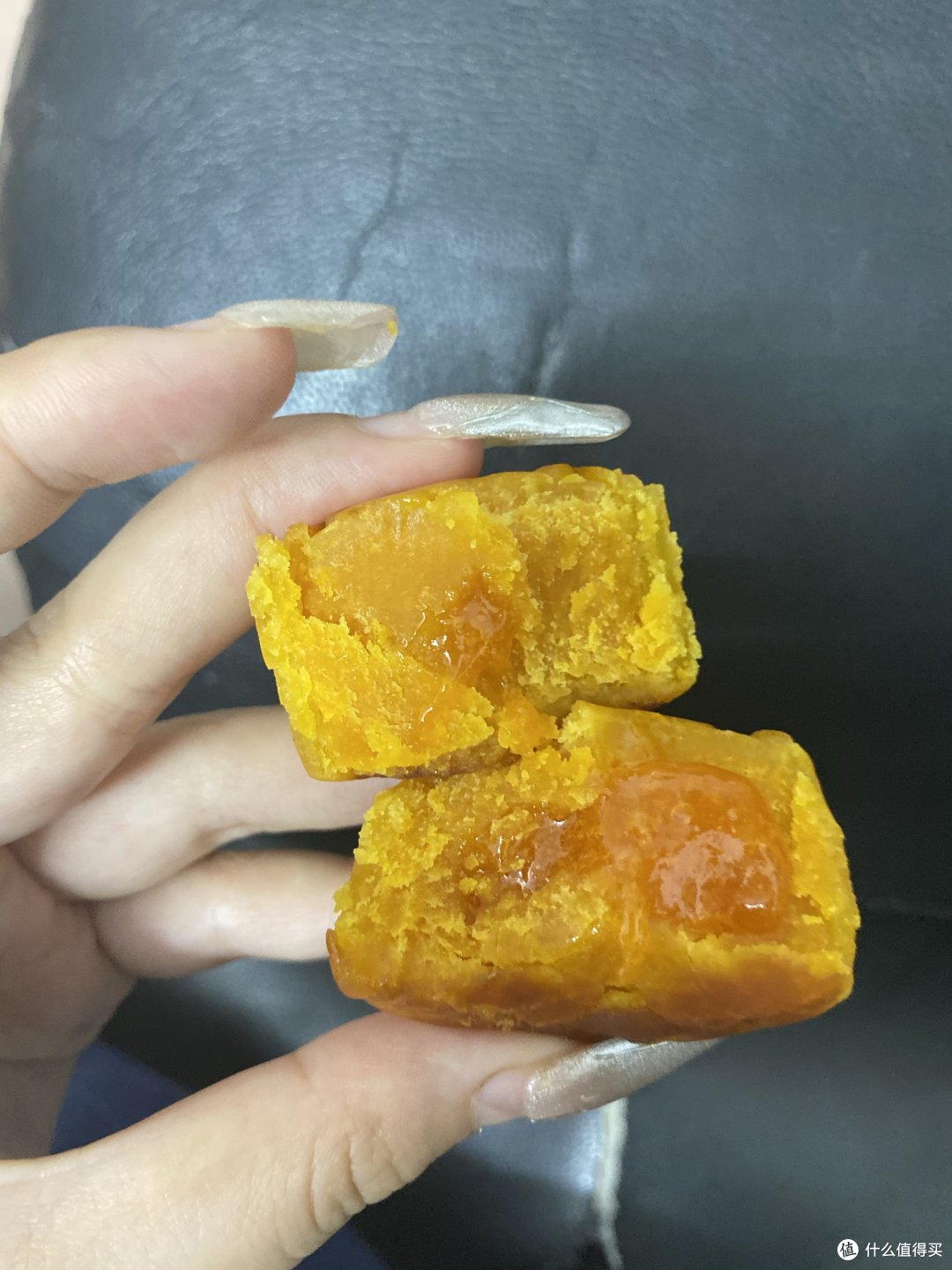 口感美味的流心月饼 🥮