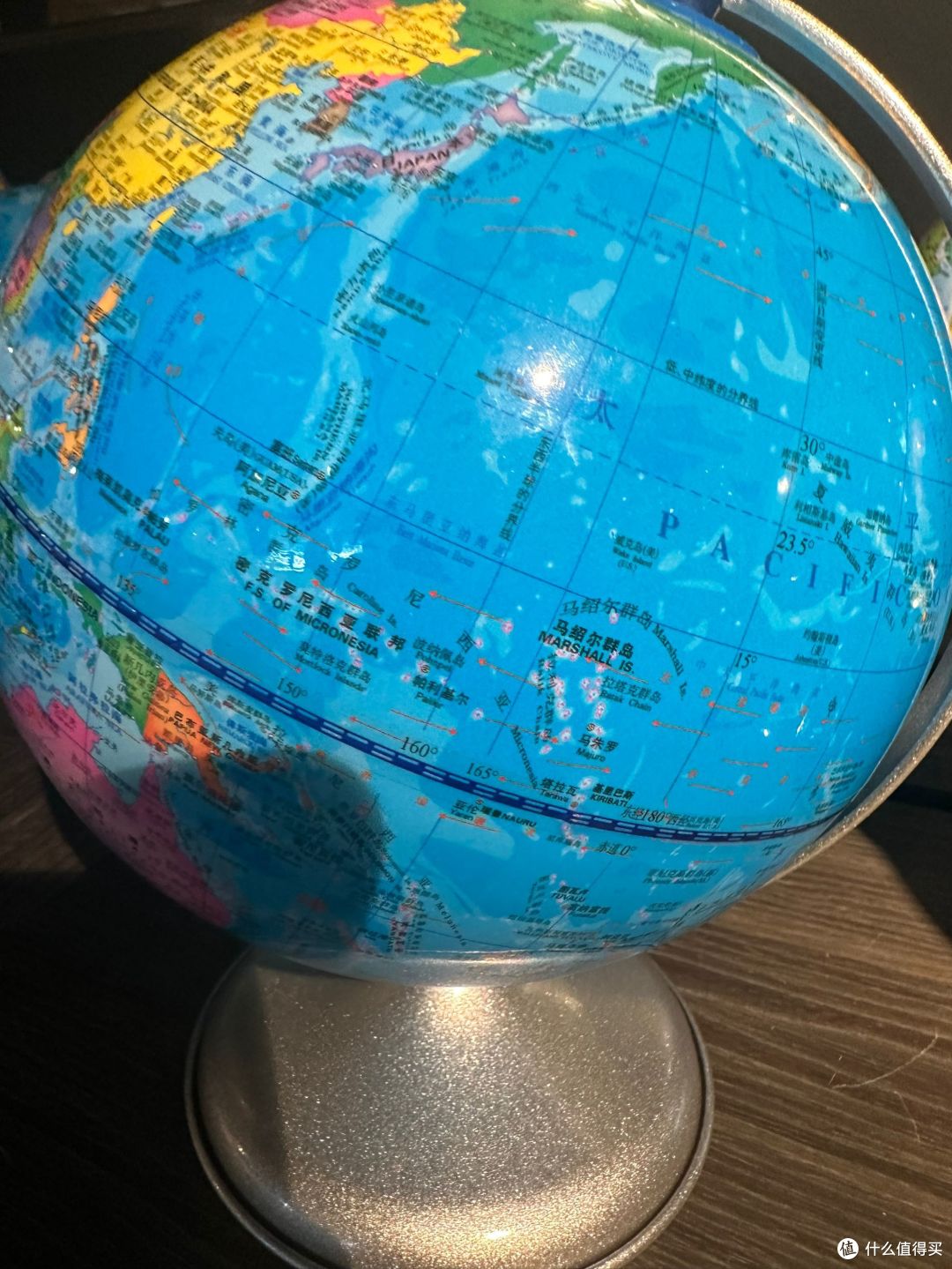回忆上学时代,初见地球仪