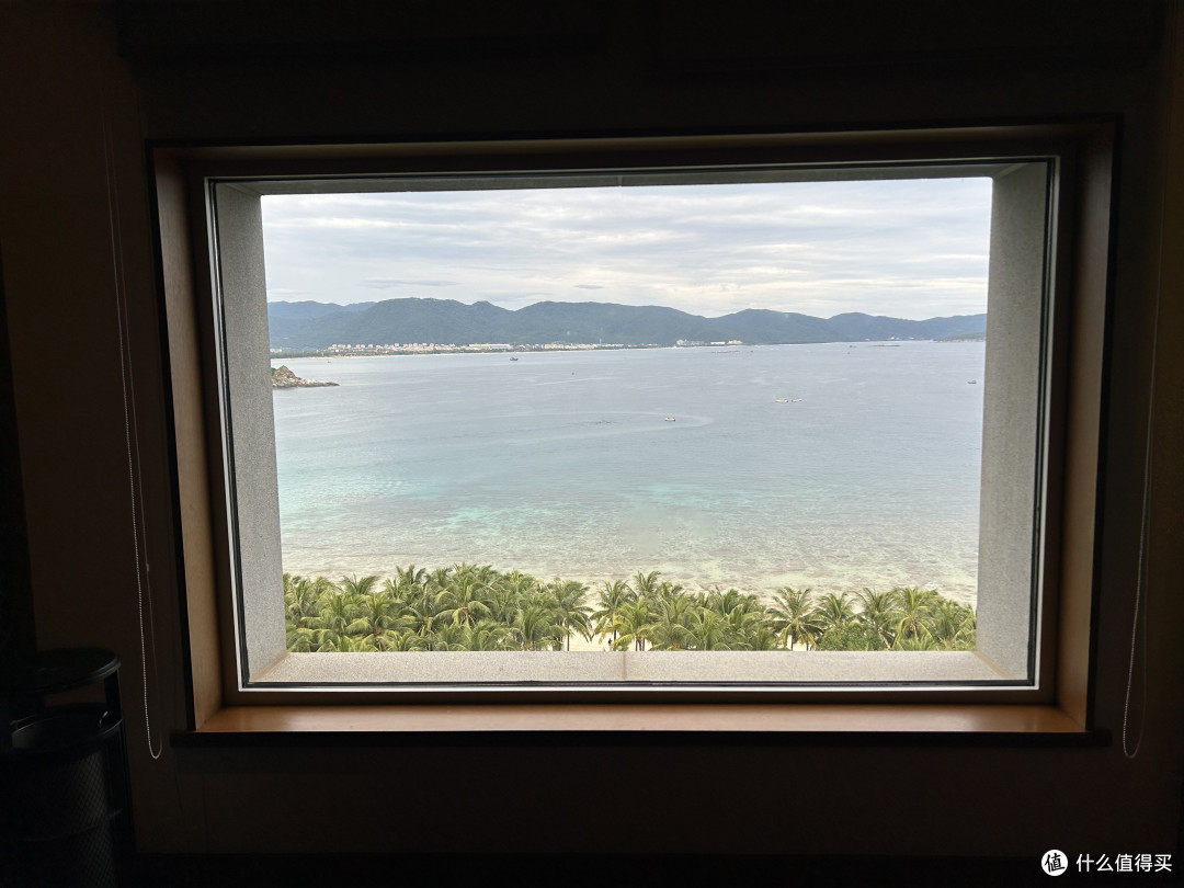 5栋12层，甄选全海景房就是这个景观（当天下雨天气不好）