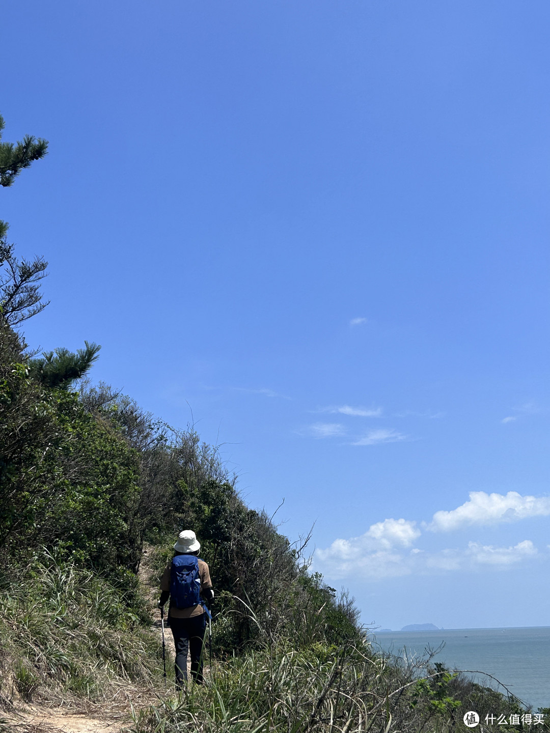 行走在海岸线