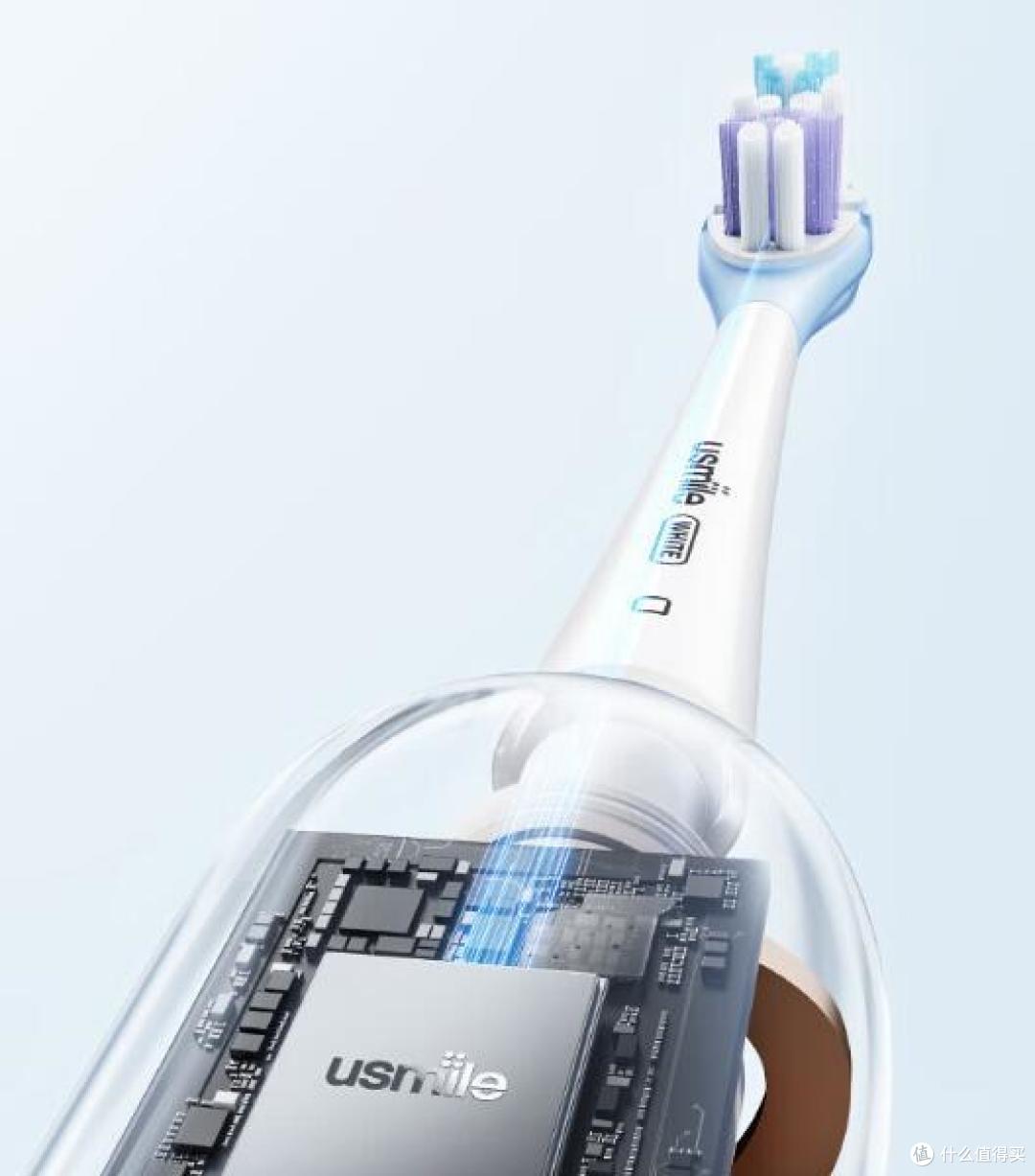 电动牙刷就选笑容加:usmile 笑容加 Y10PRO 电动牙刷,呵护牙齿是真的很用心!