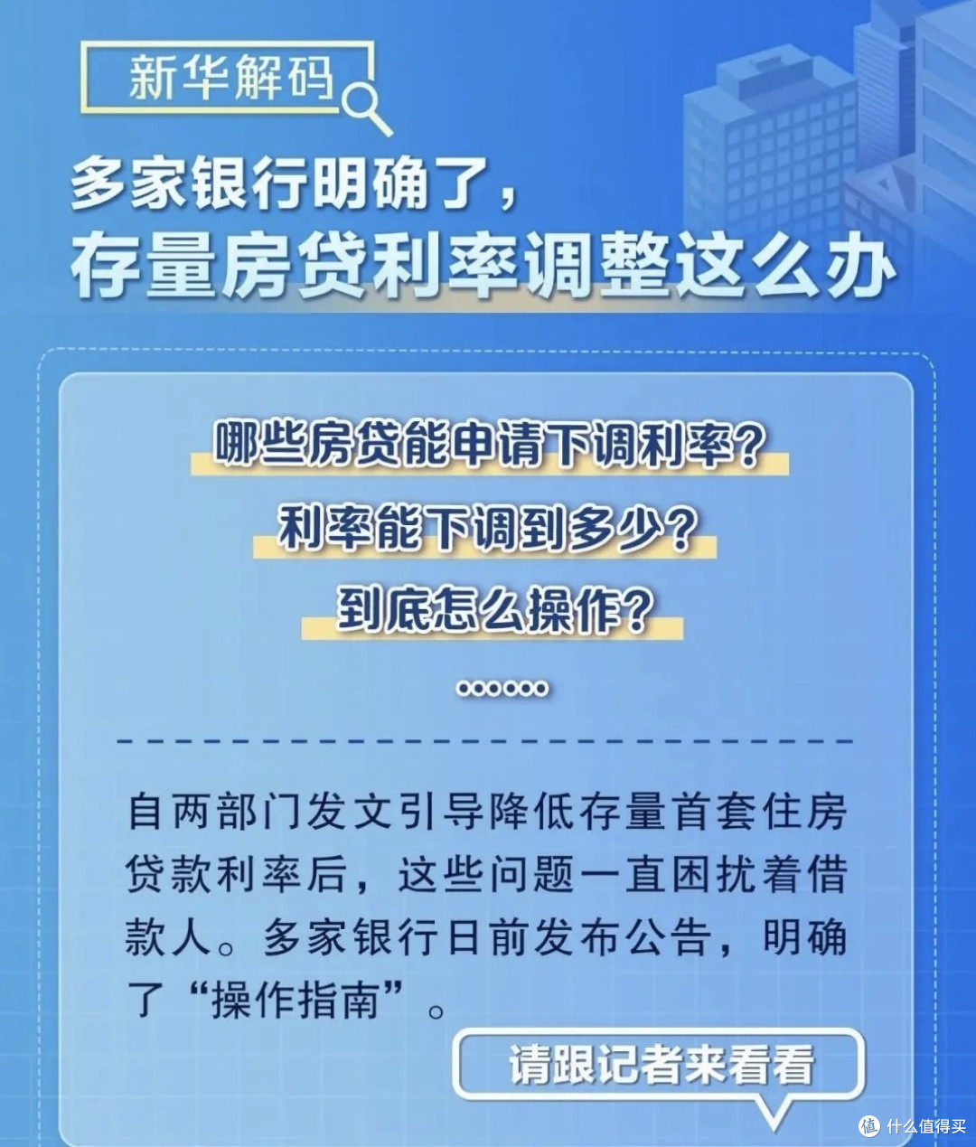 明确了！房贷利率这么调