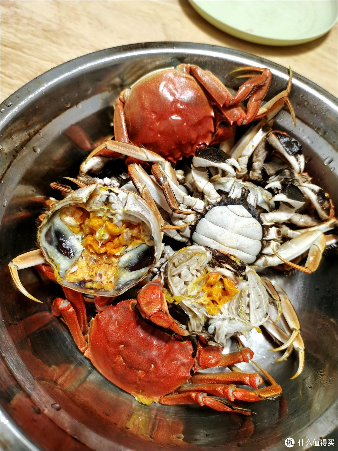 分享一下螃蟹的三种吃法。