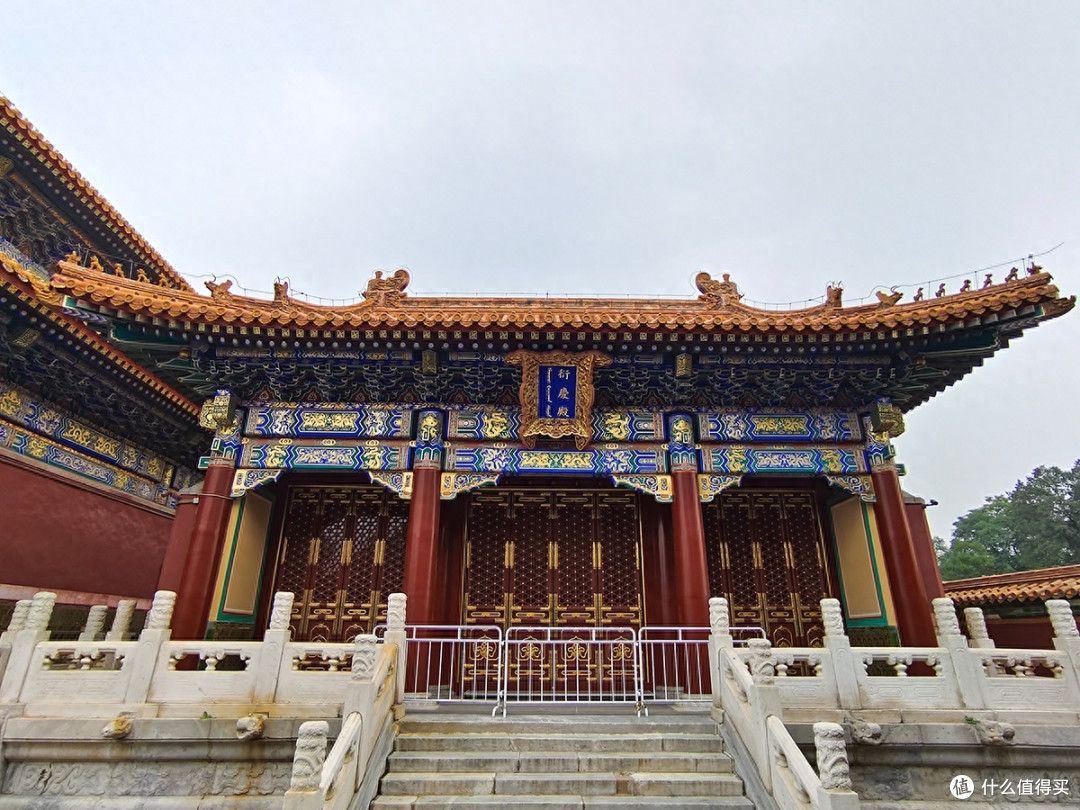 京城中轴俯瞰之手机摄影记录景山公园的美景