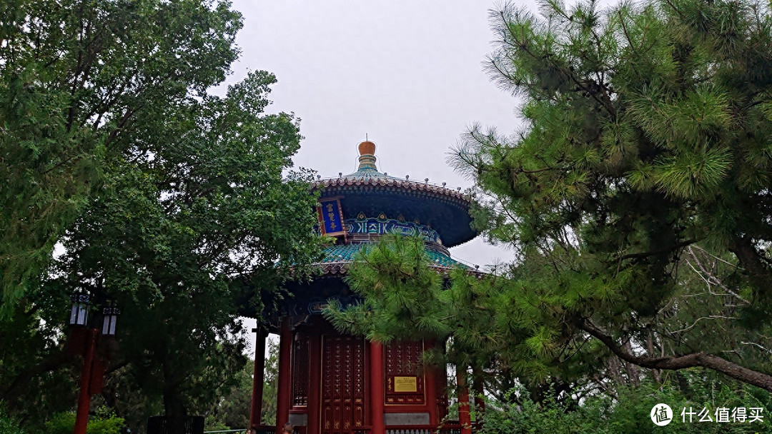 京城中轴俯瞰之手机摄影记录景山公园的美景