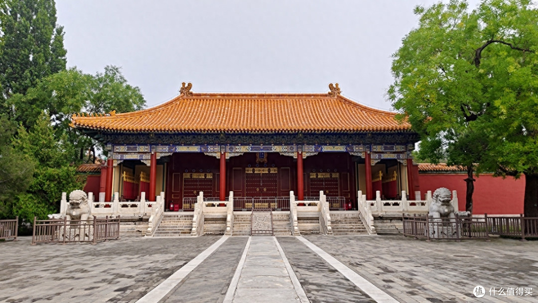 京城中轴俯瞰之手机摄影记录景山公园的美景