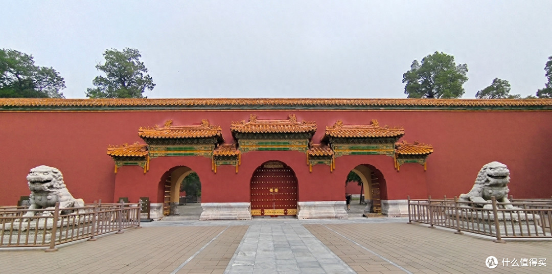 京城中轴俯瞰之手机摄影记录景山公园的美景