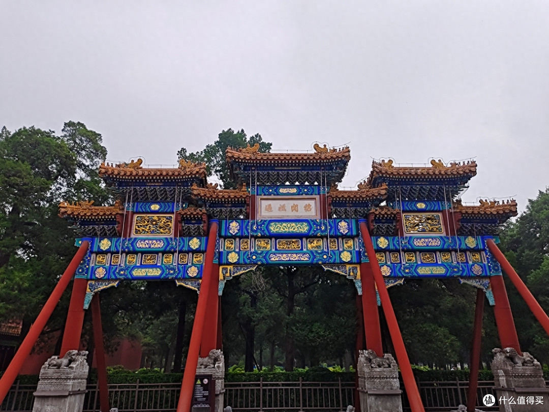 京城中轴俯瞰之手机摄影记录景山公园的美景
