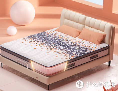 品质睡眠，喜临门高纯乳胶3D椰棕床垫