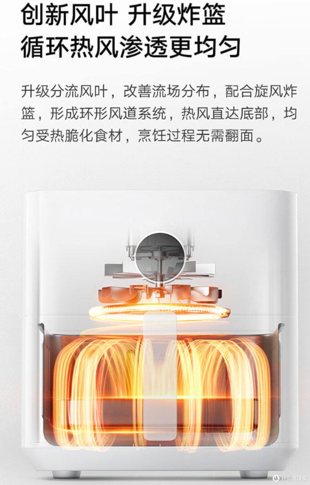 米家小米空气炸锅5.5L可视版:创新设计与便捷烹饪体验