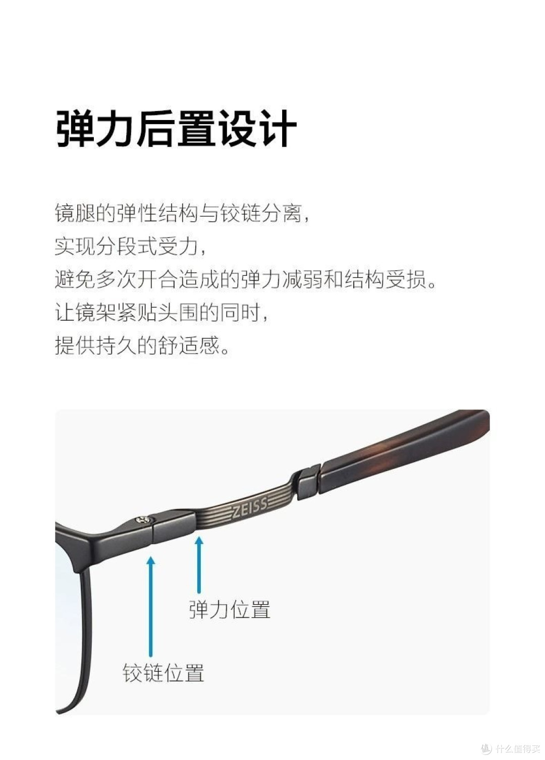 开学换新镜,好看更护眼-蔡司 光学镜架全框商务时尚 ZS22121LB
