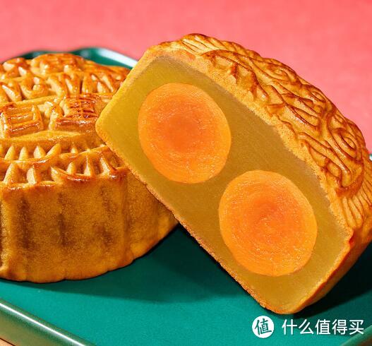 中秋佳节送好礼：双黄白莲蓉月饼礼盒，港式经典口味是小时候的味道！